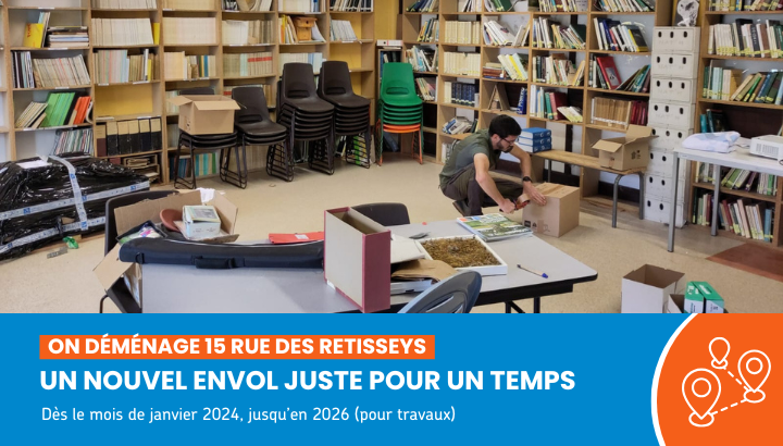 La LPO BFC en Côte-d’Or déménage… temporairement !